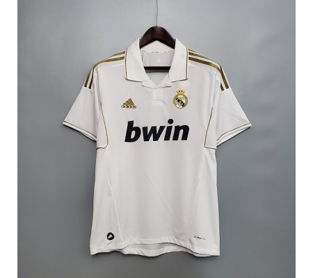 Real Madrid 11/12 Home White Soccer Jersey